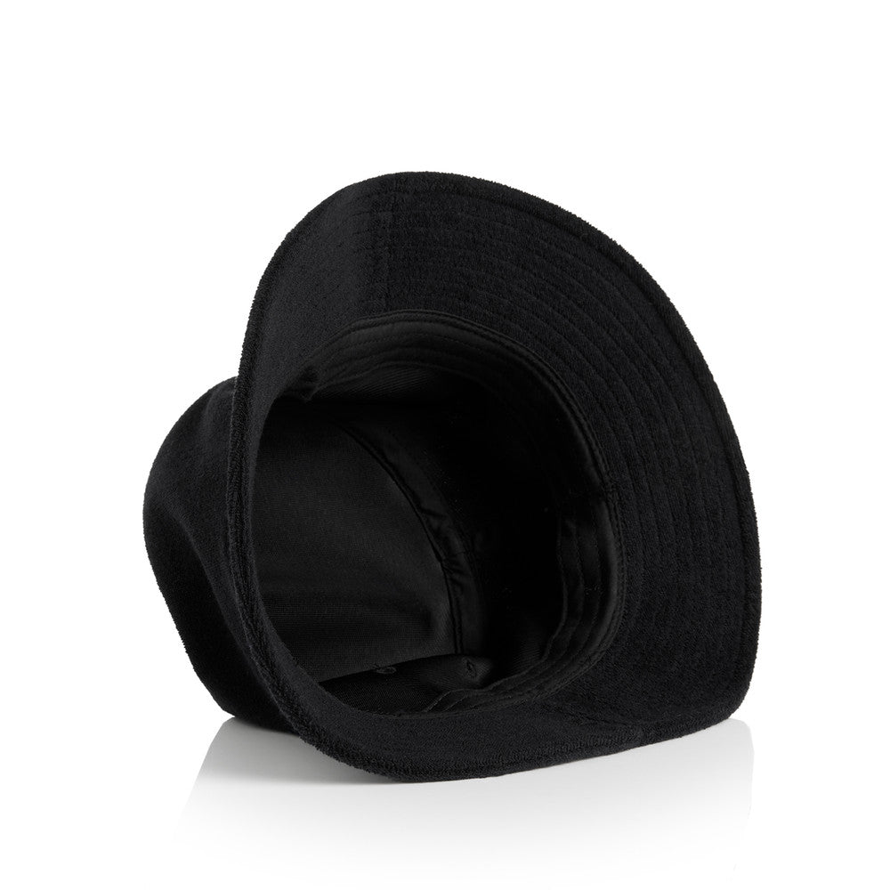 Terry Bucket Hat Black OS