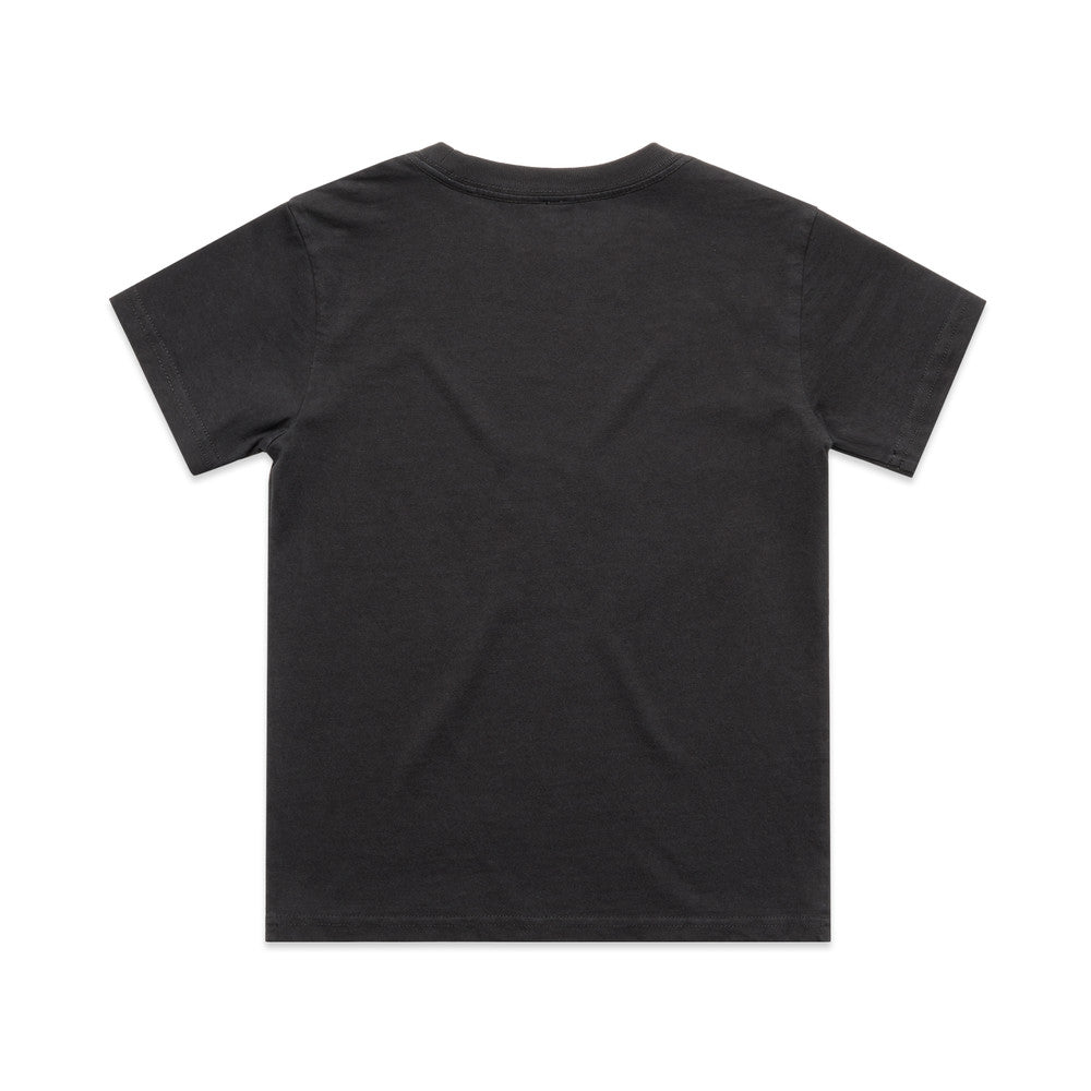 Kids Faded Heavy Tee Black 2