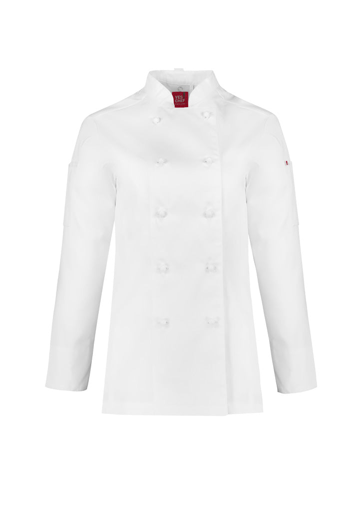 Al Dente Womens Long Sleeve Chef Jacket