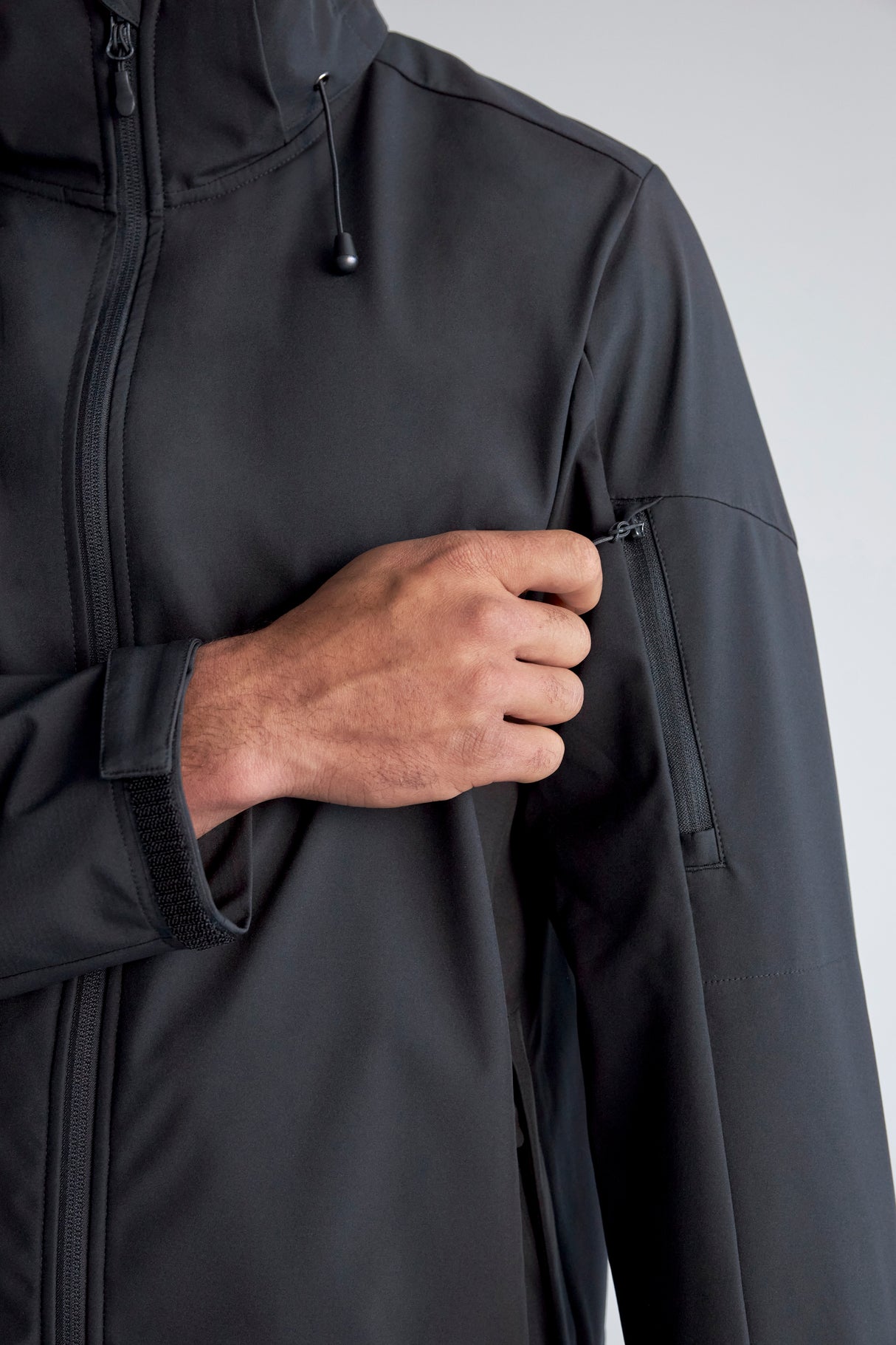 Mens Atlas Jacket Black S