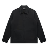 Canvas Heavy Jacket Black S