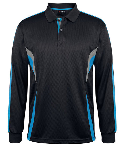 Podium Mens Long Sleeve Cool Polo