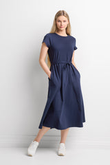 Grace T-Shirt Midi Dress Black 6