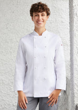 Al Dente Womens Long Sleeve Chef Jacket