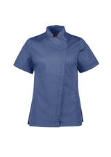 Alfresco Womens Zip Short Sleeve Chef Jacket