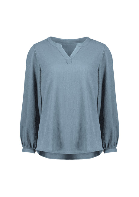 Ruche Long Sleeve Blouse