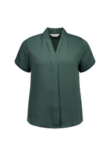 Madison Womens Short Sleeve Blouse
