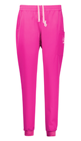 Pink Ribbon Jogger Scrub Pant Pink
